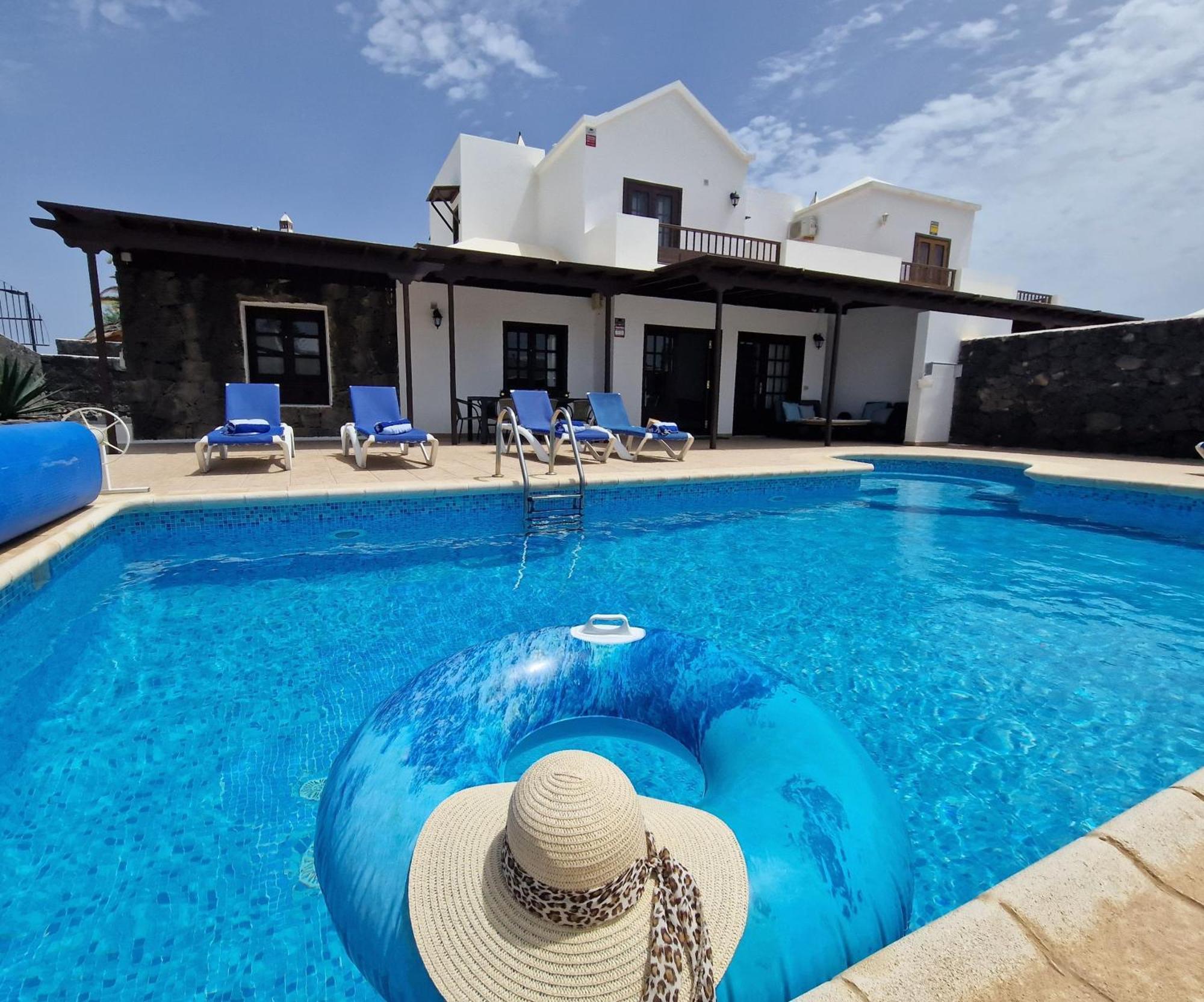 Villablanca Mar Heated Private Pool In A Charming Retreat Of Serenity Playa Blanca  Zewnętrze zdjęcie