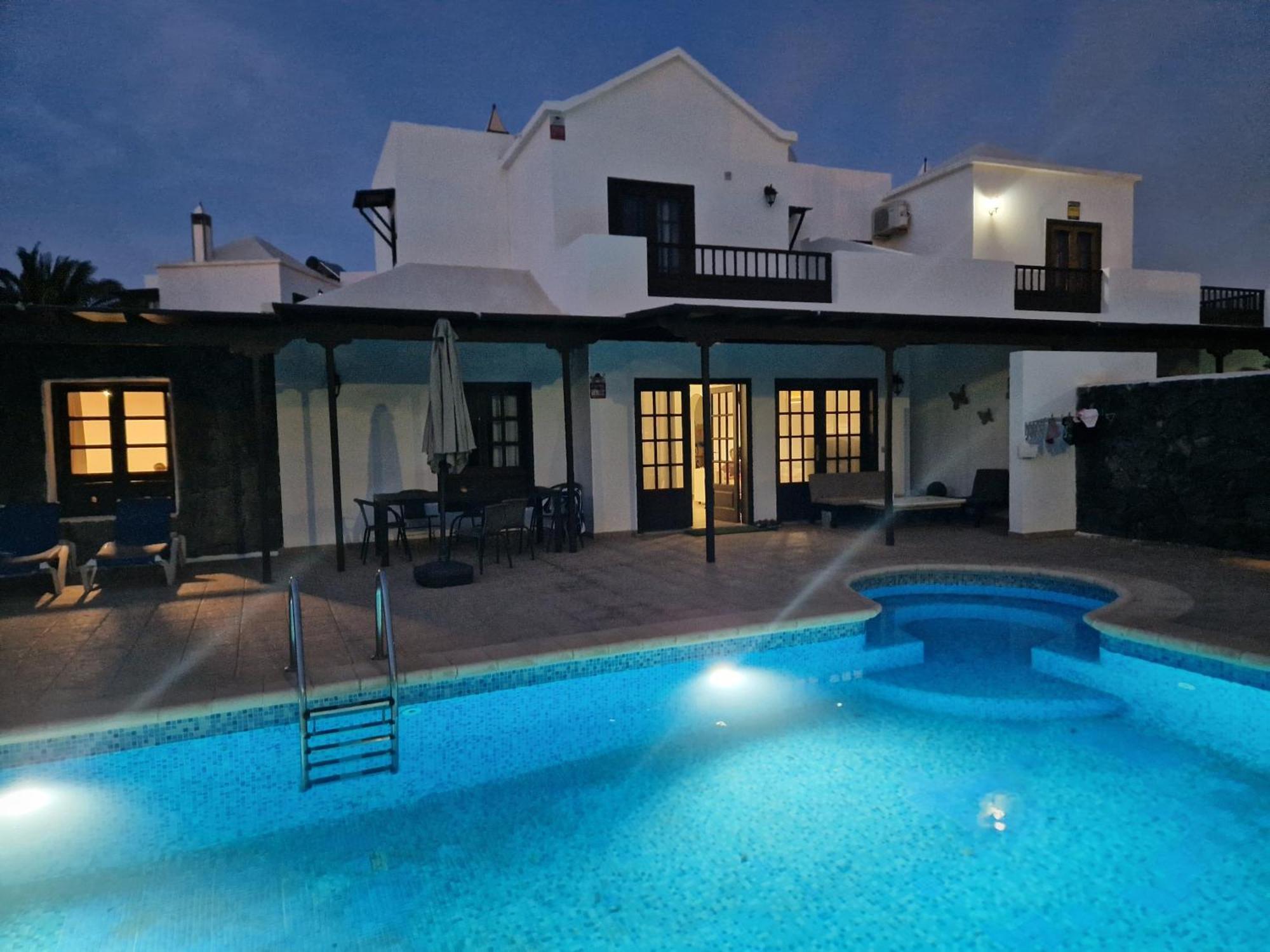 Villablanca Mar Heated Private Pool In A Charming Retreat Of Serenity Playa Blanca  Zewnętrze zdjęcie