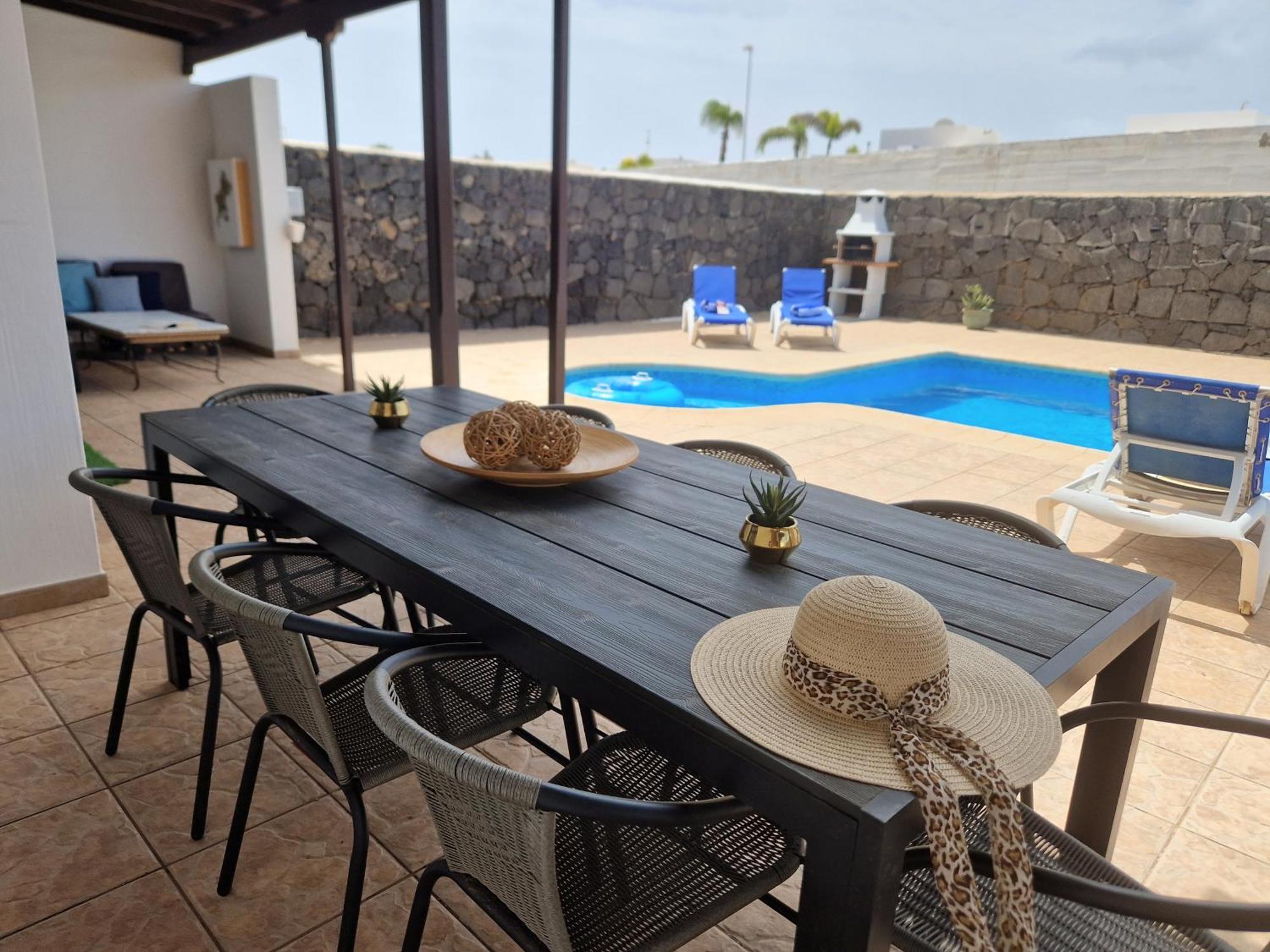Villablanca Mar Heated Private Pool In A Charming Retreat Of Serenity Playa Blanca  Zewnętrze zdjęcie